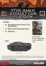 Flames of War: German StuG (Early) Assault Gun Platoon (Mid War)