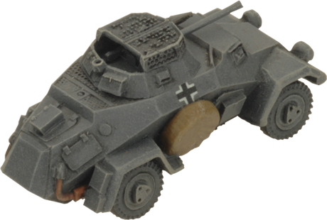 Flames of War: German SD KFZ 221 and 222 Light Scout Troop (Mid War)
