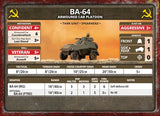 Flames of War: Soviet BA-64 Armoured Car Platoon (Late War)