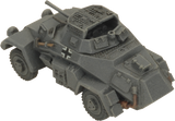 Flames of War: German SD KFZ 221 and 222 Light Scout Troop (Mid War)