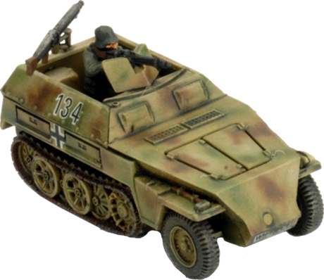 Flames of War: German SD KFZ 250 Transports (Late War)