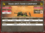 Flames of War: Soviet Heavy Tank-Killer Company (Late War)