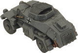 Flames of War: German SD KFZ 221 and 222 Light Scout Troop (Mid War)