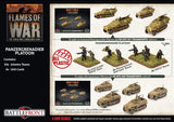 Flames of War: German Panzergrenadier Platoon (Late War)