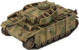 Flames of War: German Panzer III (Late) Tank Platoon (Mid War)