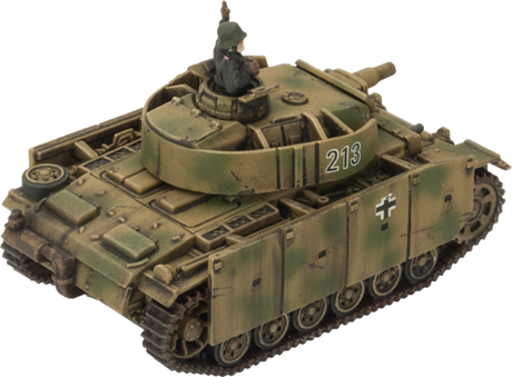 Flames of War: German Panzer III (Late) Tank Platoon (Mid War)