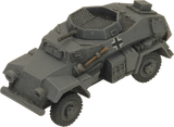 Flames of War: German SD KFZ 221 and 222 Light Scout Troop (Mid War)