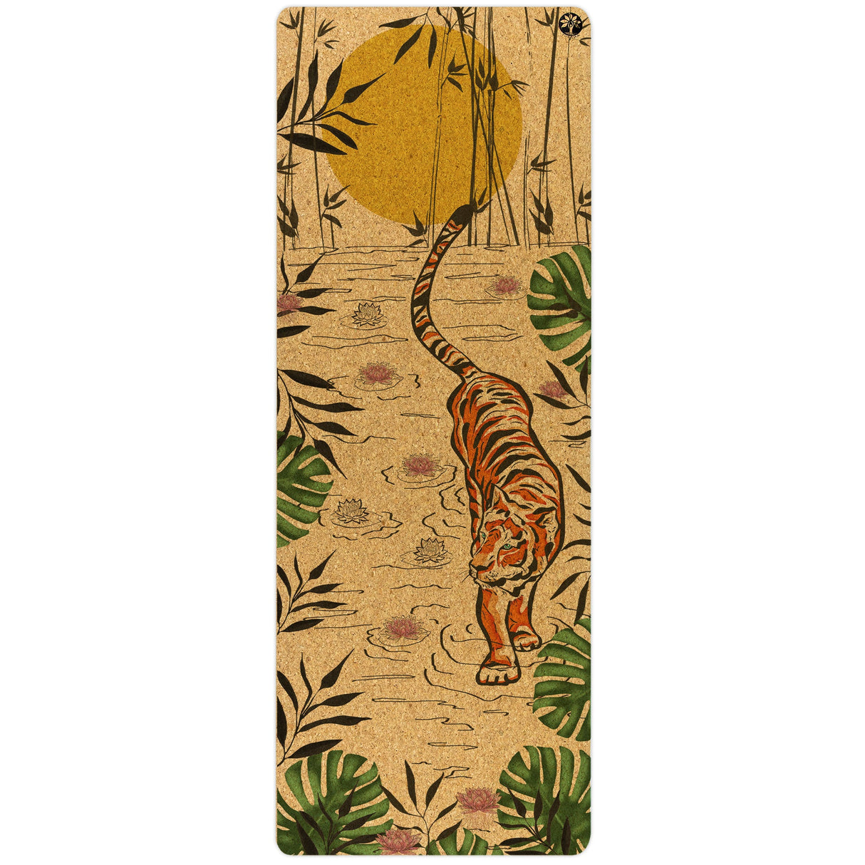 Esterilla de Yoga Original de Corcho Tiger Lotus
