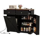Cubo de basura basculante con enchufes y estante ajustable