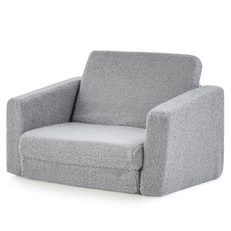 Sofá y tumbona convertible 2 en 1 para niños - G
