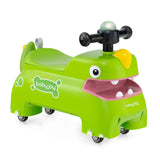 Coche deslizante andador para niños pequeños con luces y música