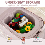 Coche deslizante andador para niños pequeños con luces y música
