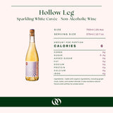Hollow Leg - Sparkling White Cuvée - Vino Espumoso Sin Alcohol