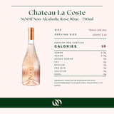 Chateau La Coste - NOOH Non-Alcoholic Rosé Wine - 750ml