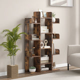Estantería en forma de árbol con 13 compartimentos