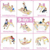 Triangle Set 8-in-1 Foldable Baby Climbing Toys Astronaut/Unicorn Theme