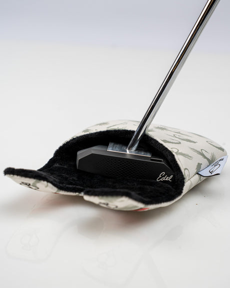 Trout - Cubre cabeza de putter mallet con eje central