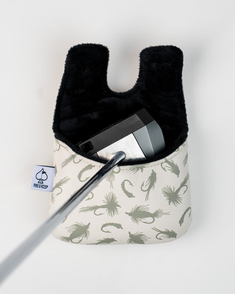 Trout - Cubre cabeza de putter mallet con eje central