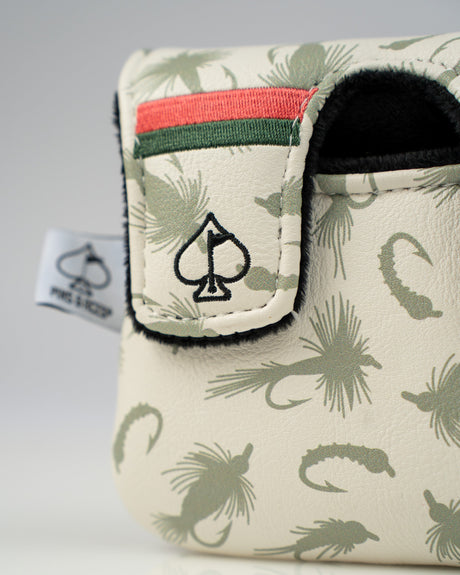 Trout - Cubre cabeza de putter mallet con eje central