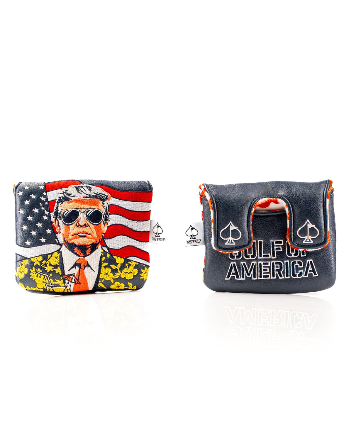 Trump - Golfo de América - Cubrecabeza de putter mallet con eje centrado