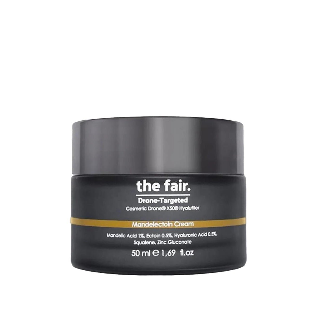 The Fair Drone Vegan Face Cream with Mandelectoin - 50ml Natural Skincare, Cruelty-Free Cosmetics