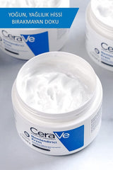 CeraVe Moisturizing Cream 340g - Hyaluronic Acid & Ceramide Rich, Fragrance-Free for Dry & Sensitive Skin