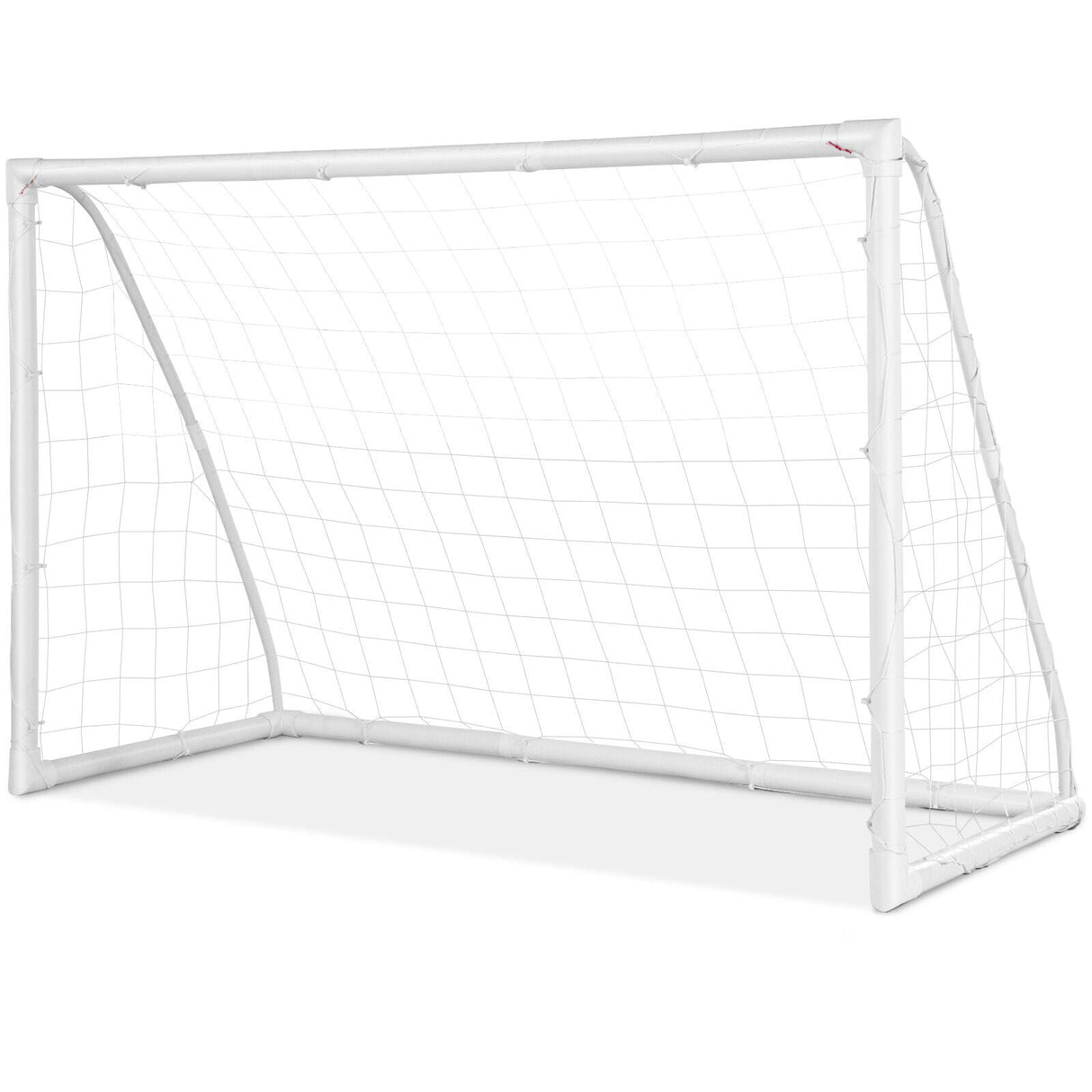 Portería de fútbol de 6 x 4 pies con marco resistente de UPVC
