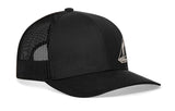 Sailboat Trucker Hat  |  Black  Snapback