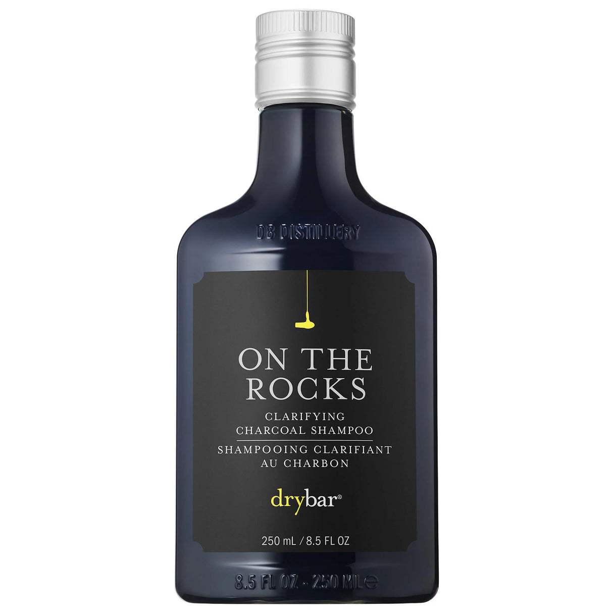 On The Rocks Clarifying Charcoal Shampoo for Scalp Buildup & Oily Scalp - Sulfate-Free, Cruelty-Free, Color-Safe