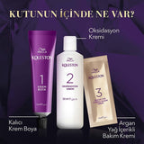 Wella Koleston Intense 6/0 Dark Ash Blonde Hair Dye: 100% Gray Coverage, Long Lasting Color, Argan Oil & Complete Kit