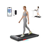 Cinta de correr de escritorio de 2.5HP con control remoto y pantalla LED - Negra
