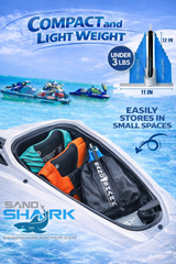 Ancla Fluke Mini – Ancla Compacta y Potente para Motos Acuáticas, Kayaks y Barcos Pequeños (Ancla, Cuerda, Estuche)