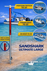 Ultimate Large - Hélice de primera calidad para barcos y pontones, de acero inoxidable (29"-48", caja)