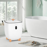20L Towel Warmer Bucket with PTC Air Heater for Rapid and Even Heating-White