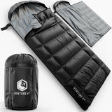 Saco de dormir XXL para campistas grandes y altos