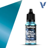 Vallejo True Metallic Metal: Hydra Turquoise - Airbrush (18 ml)