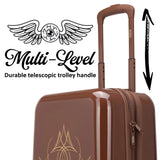 Kustom Kulture Expandable Hardside Carry-on Spinner Suitcase