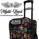 Jax Black 20" Carry-on Rolling Duffel