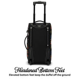 Jax Black 20" Carry-on Rolling Duffel