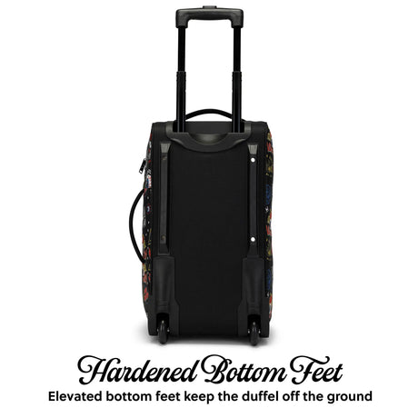 Jax Black 20" Carry-on Rolling Duffel