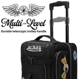 Signature Patch 28" Checked Rolling Duffel