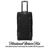 Signature Patch 28" Checked Rolling Duffel