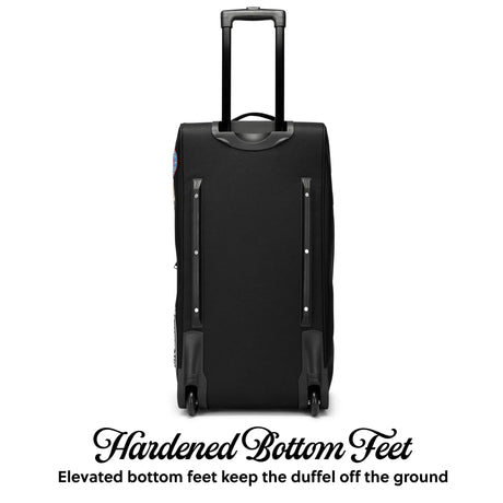 Signature Patch 28" Checked Rolling Duffel