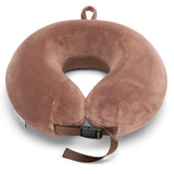 Almohada de viaje clásica de espuma viscoelástica para el cuello