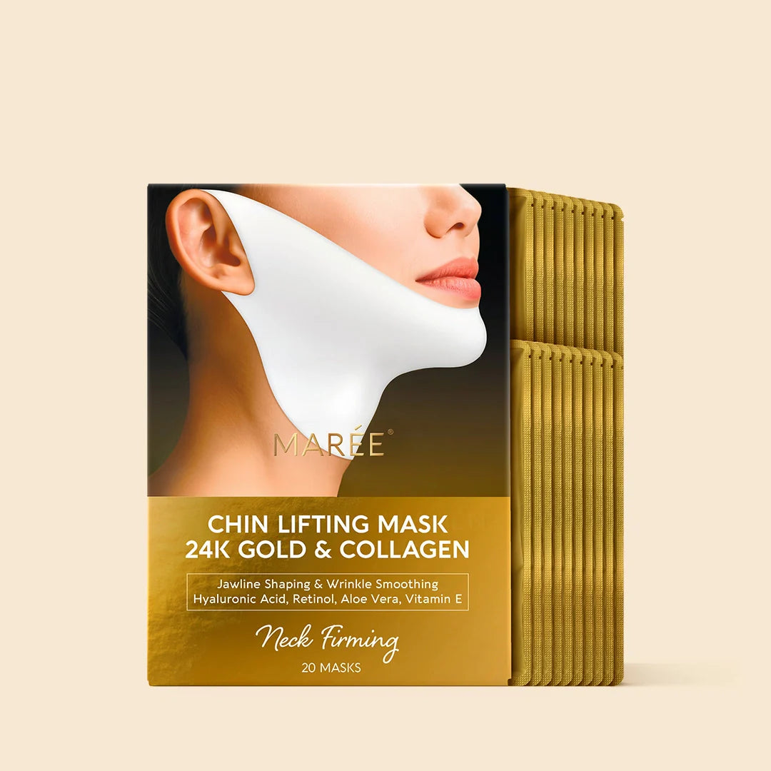 Mascarilla lifting facial V-Line oro 24K 20 unidades