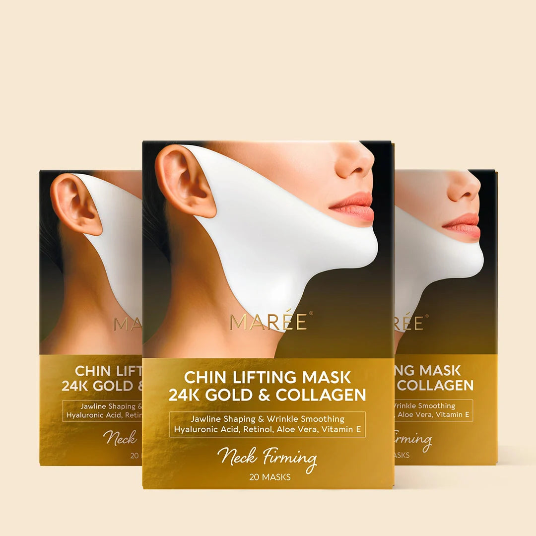 Mascarilla lifting facial V-Line oro 24K 20 unidades