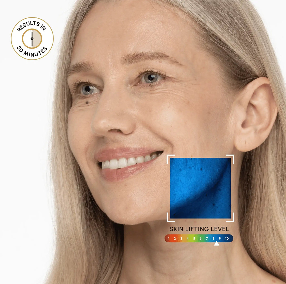 Mascarilla lifting facial V-Line oro 24K 20 unidades