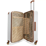 Vintage 3 Piece Expandable Retro Luggage Set