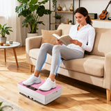 Máquina de ejercicios con plataforma vibratoria, sensor de gravedad y control remoto para gimnasio en casa