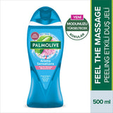 Palmolive Natural Shower Gel with Dead Sea Salt & Aloe Vera - Luxurious Fragrance Body Wash for Soothing Skin, 16.91 fl oz